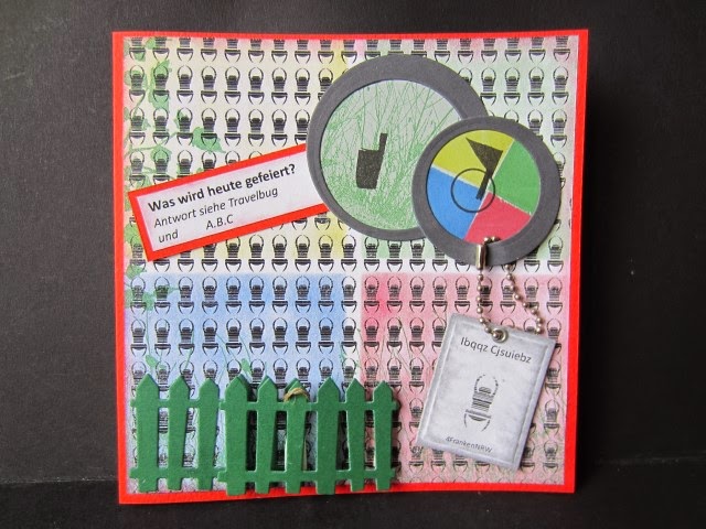 Sanne Kreativ: Geocaching-Rätsel-Karte