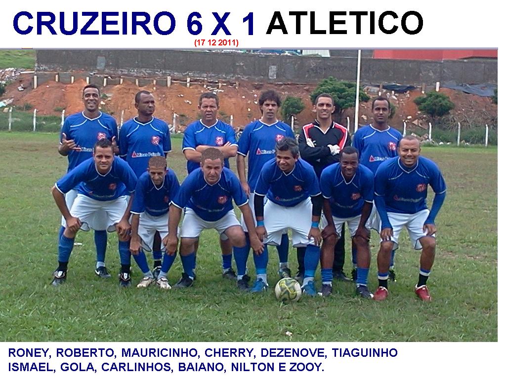 CRUZEIRO 6 X 1 ATLETICO