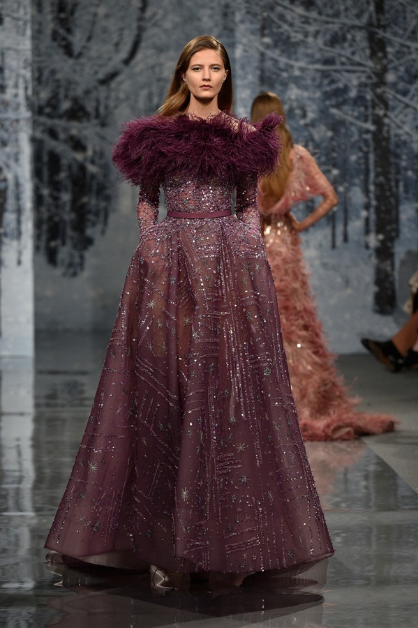 ZIAD NAKAD - Paris Fashion Week Fall-Winter 2017-2018 “THE SNOW CRYSTAL FOREST” during Paris Haute Couture Fashion Week