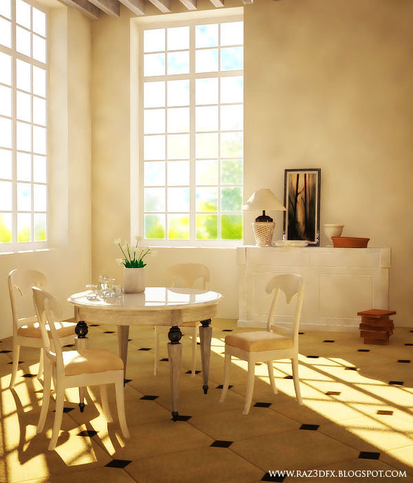 Dreamfall | Art by Raziel The Fallen: Classic Room Interior - Work in