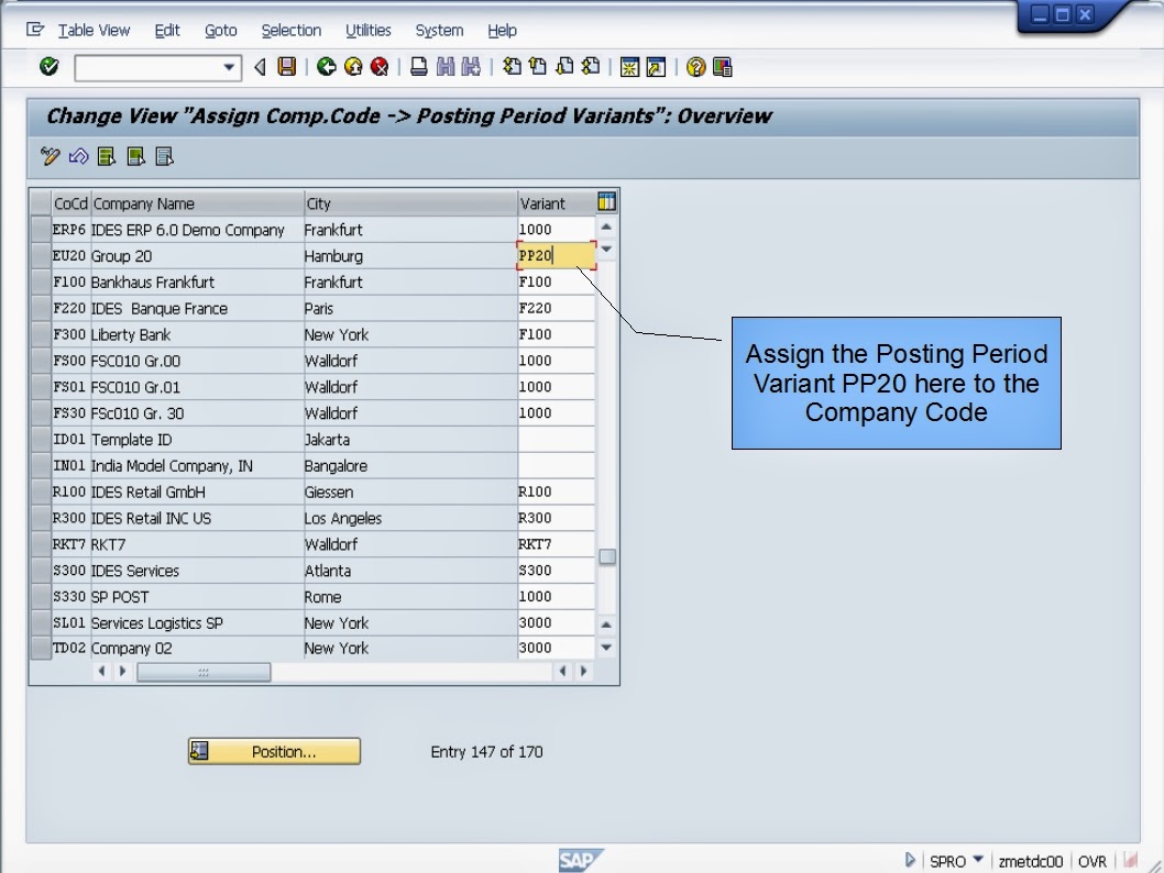 青蛙SAP分享 Froggy's SAP sharing SAP FI Create Posting Period Variants