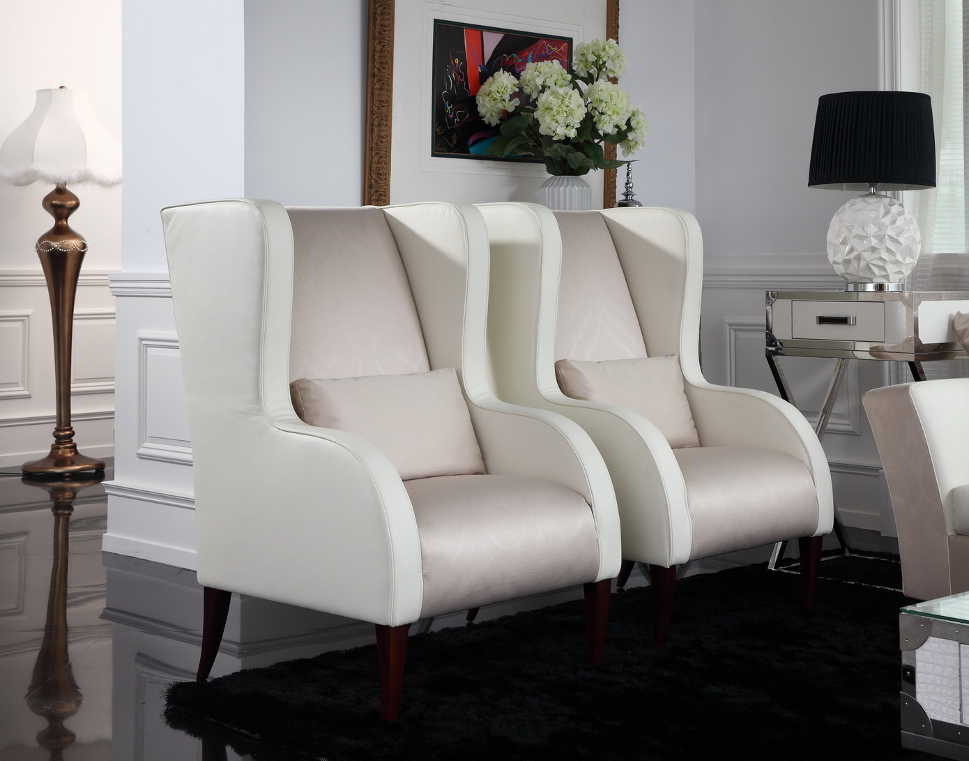 JACKSON Sofa Hollywoodhomes Davinci bed room, dining room, living