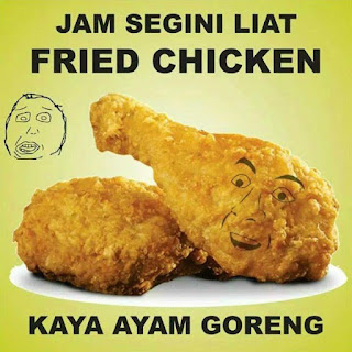 Foto lucu dan Gambar lucu DP BBM dan Meme Terbaru Jomblo Buka puasa makanan ramadhan