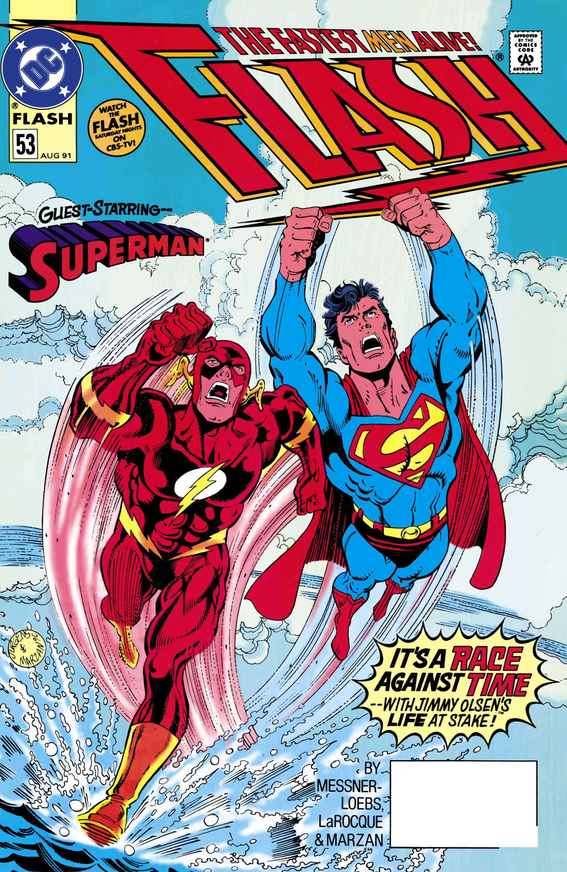Read online The Flash (1987) comic -  Issue #53 - 1