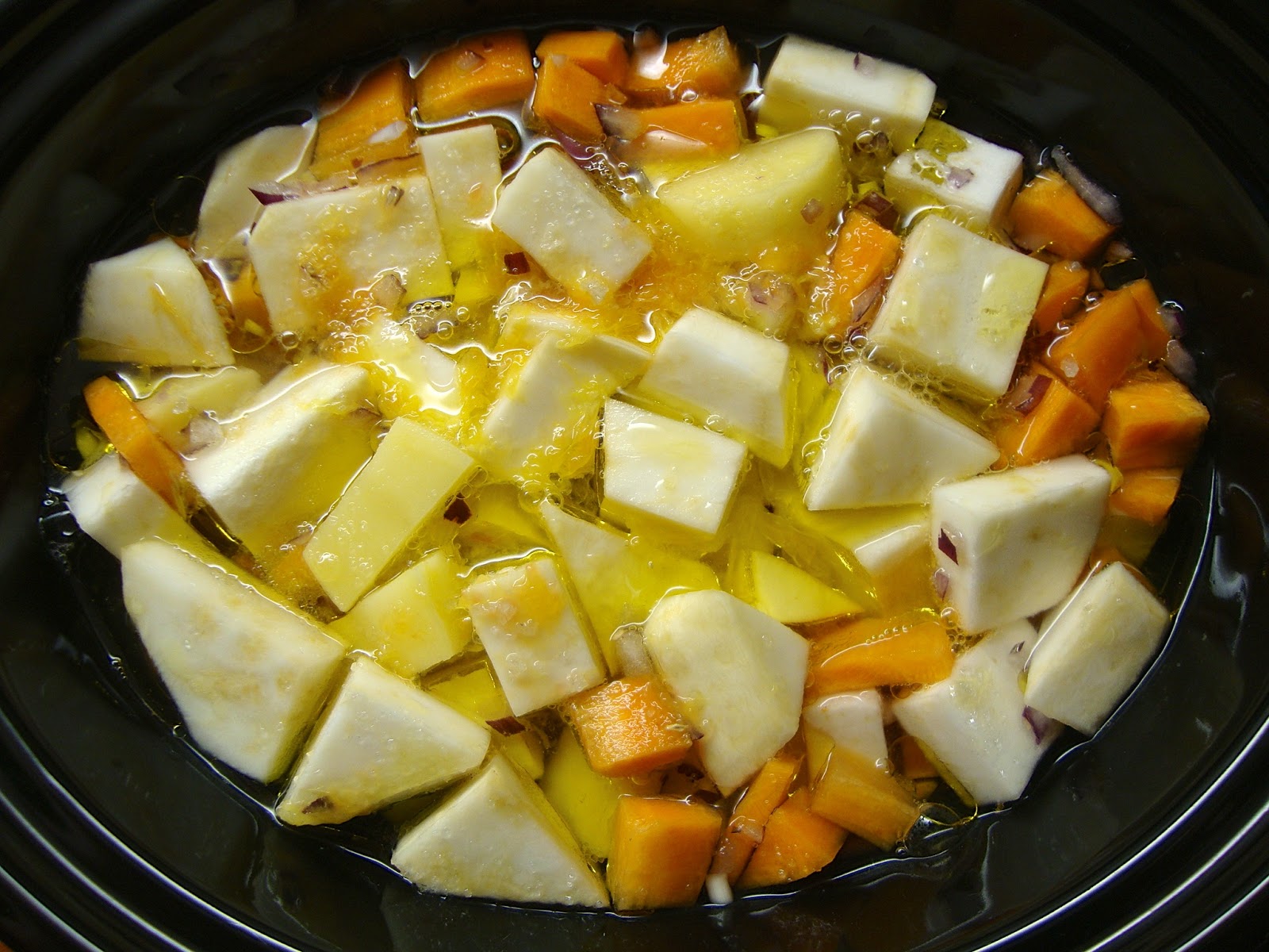 Cooketteria: Zeytinyağlı Portakallı Kereviz aus dem Slow Cooker