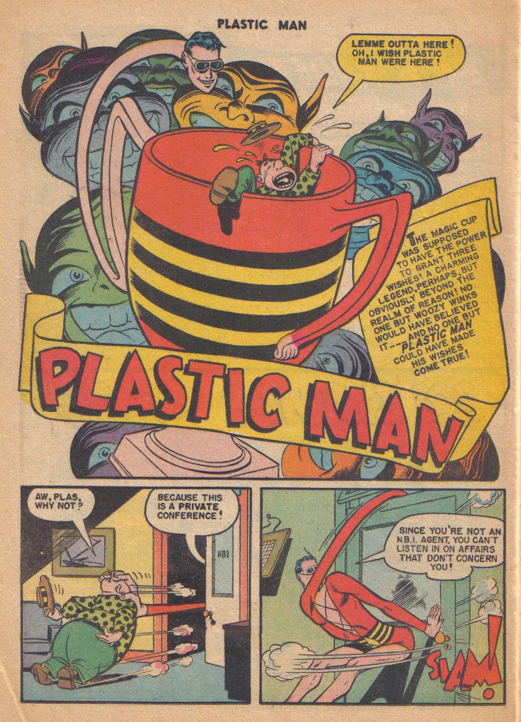 Read online Plastic Man (1943) comic -  Issue #64 - 24