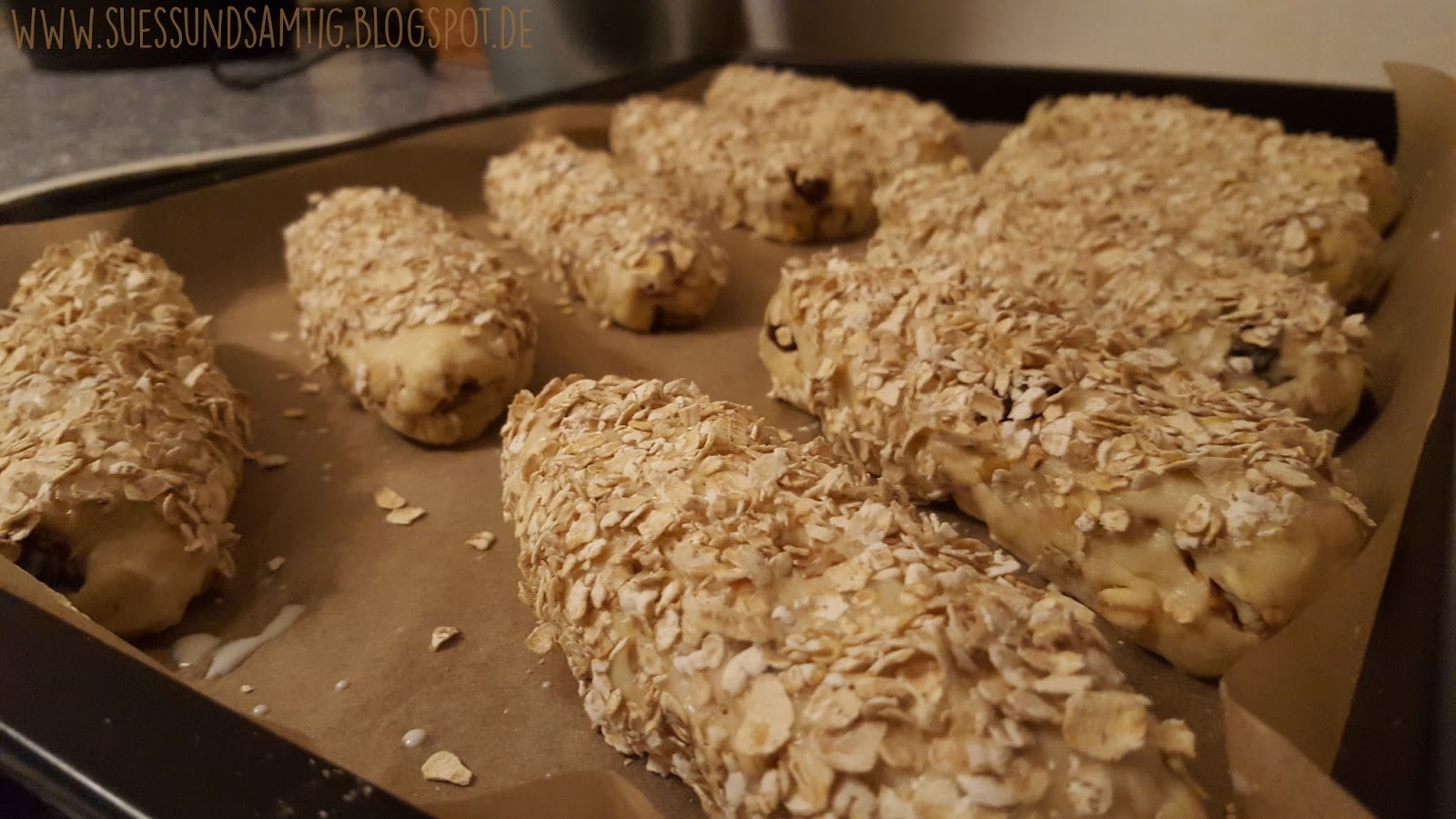 Süß &amp; Samtig: Müsli-Stangen