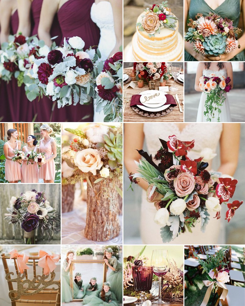 Royal Colors of the Month Maroon, Peach, and Sage Royal Events and