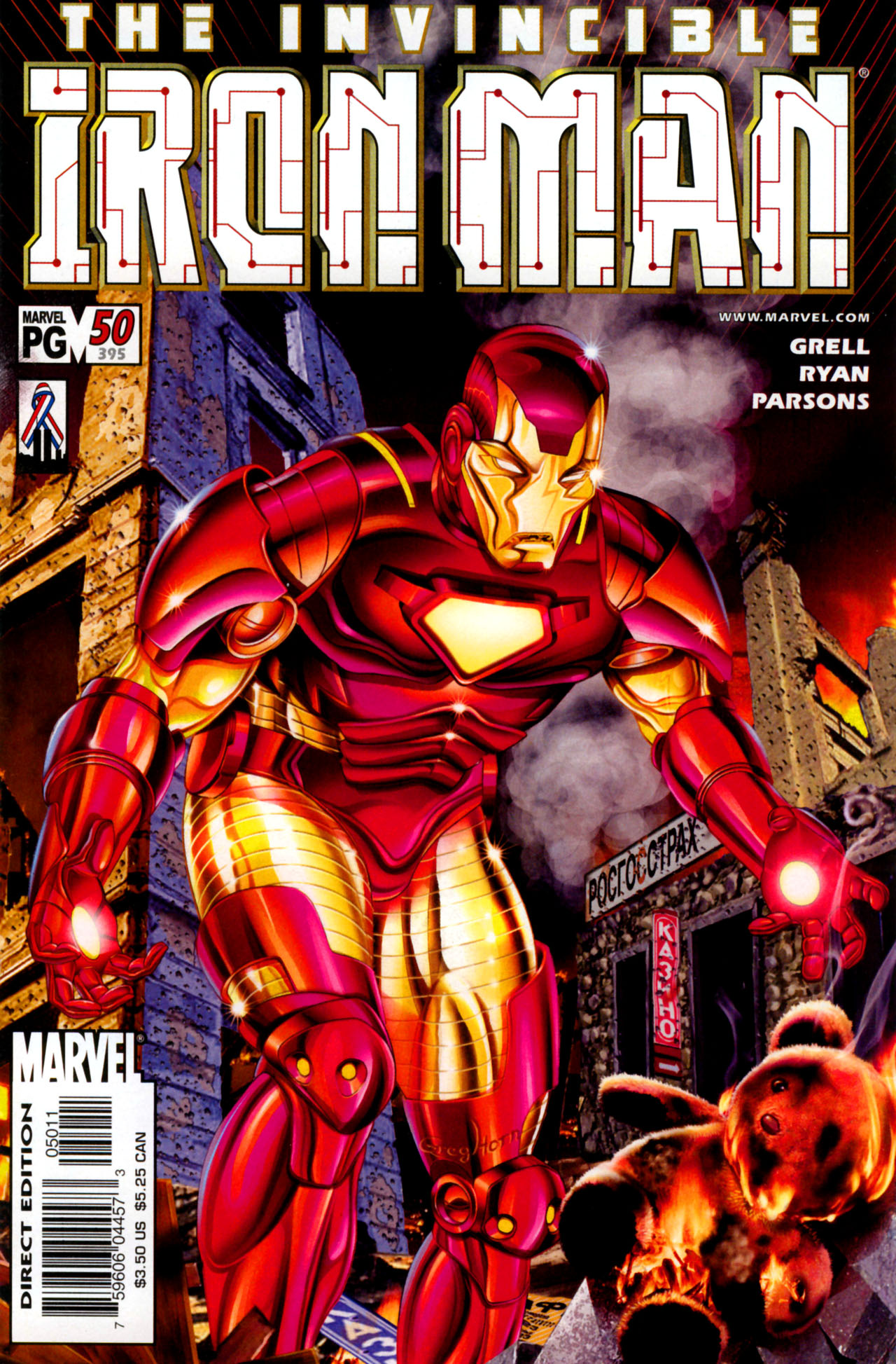 Read online Iron Man (1998) comic -  Issue #50 - 1