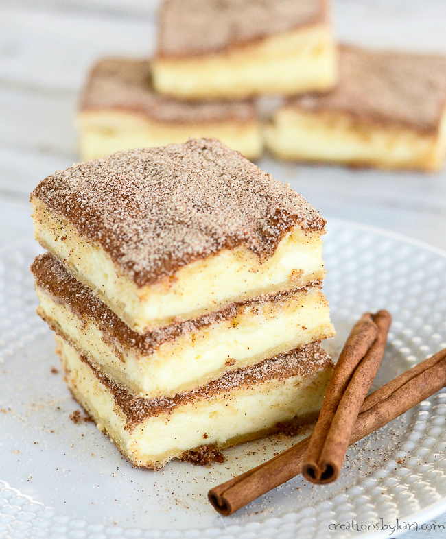 #Churro #Cheesecake #Bars #Churro #Cheesecake #Bars