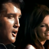 Elvis Presley e hija cantando "juntos"