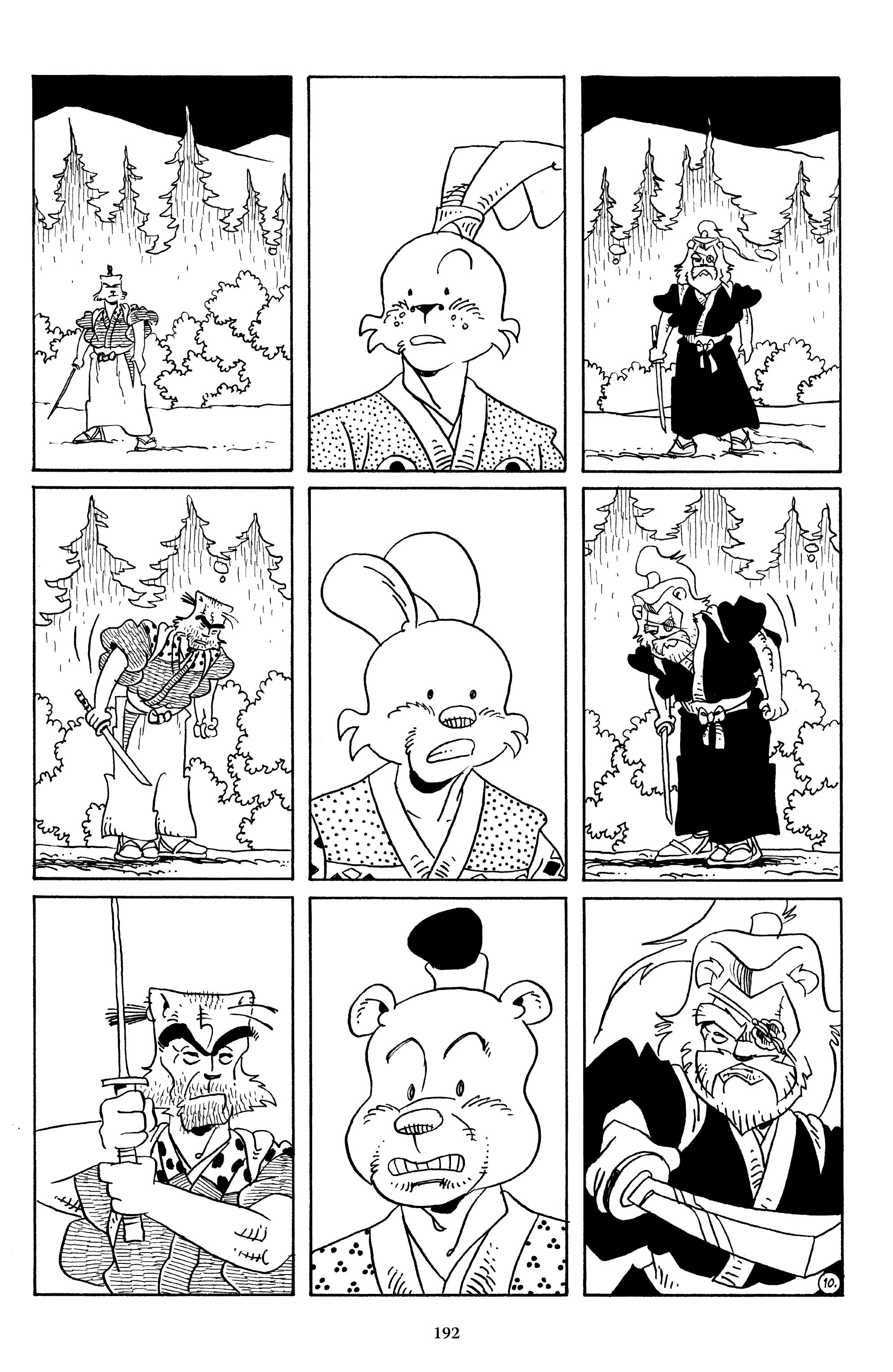 Read online The Usagi Yojimbo Saga comic -  Issue # TPB 4 - 191