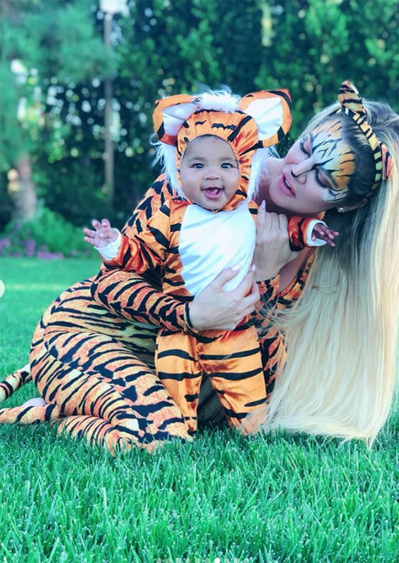 Model Kylie Jenner Dresses Up As ‘Stormi Mommy & Me Halloween Costume
