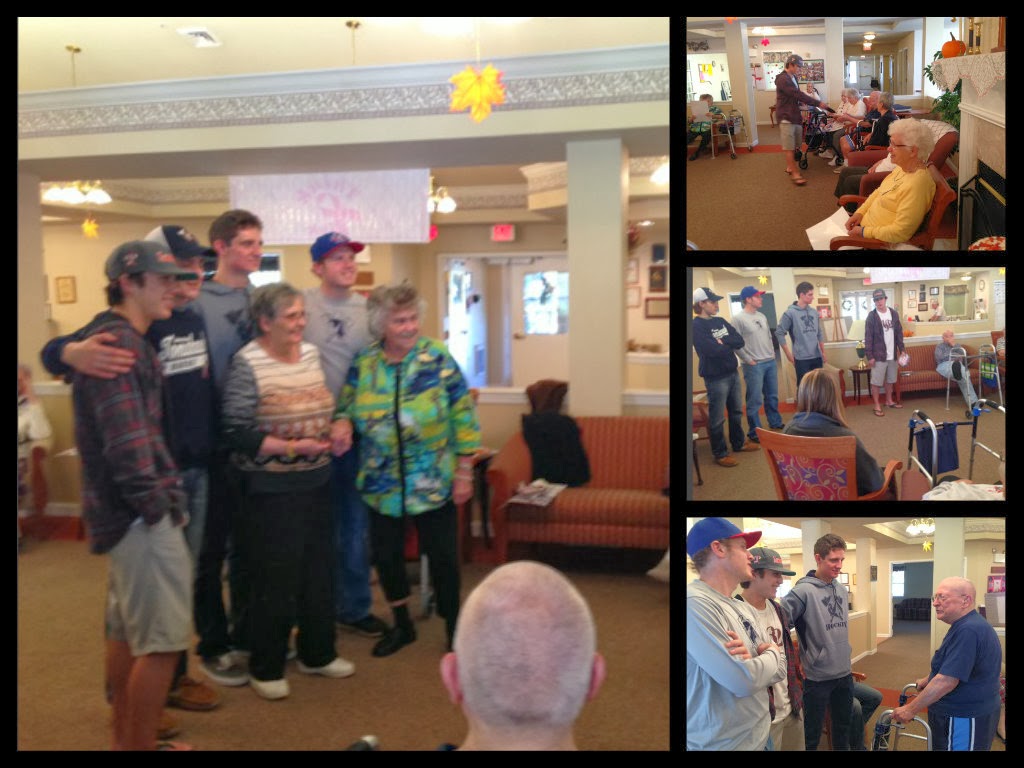 Johnstown Tomahawks Fandom McCullough House Nursing Home Visit