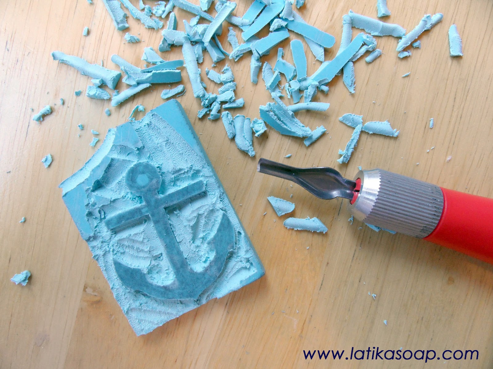 DIY Rubber stamp Latika Body Essentials