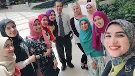 Dr. Alaa Mosbah with 6th year medical  students