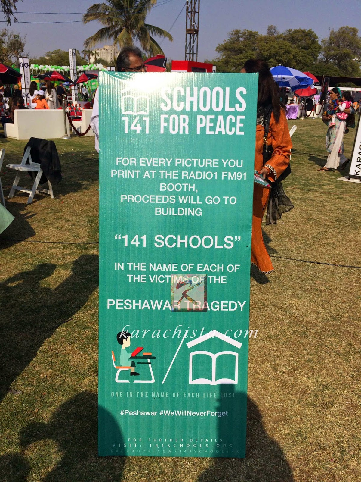 141 schools for peace charity
