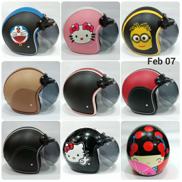 Helm Bogo 085708308785 Retro Lengkap Helm Anak INK KYT NHK Motorcross