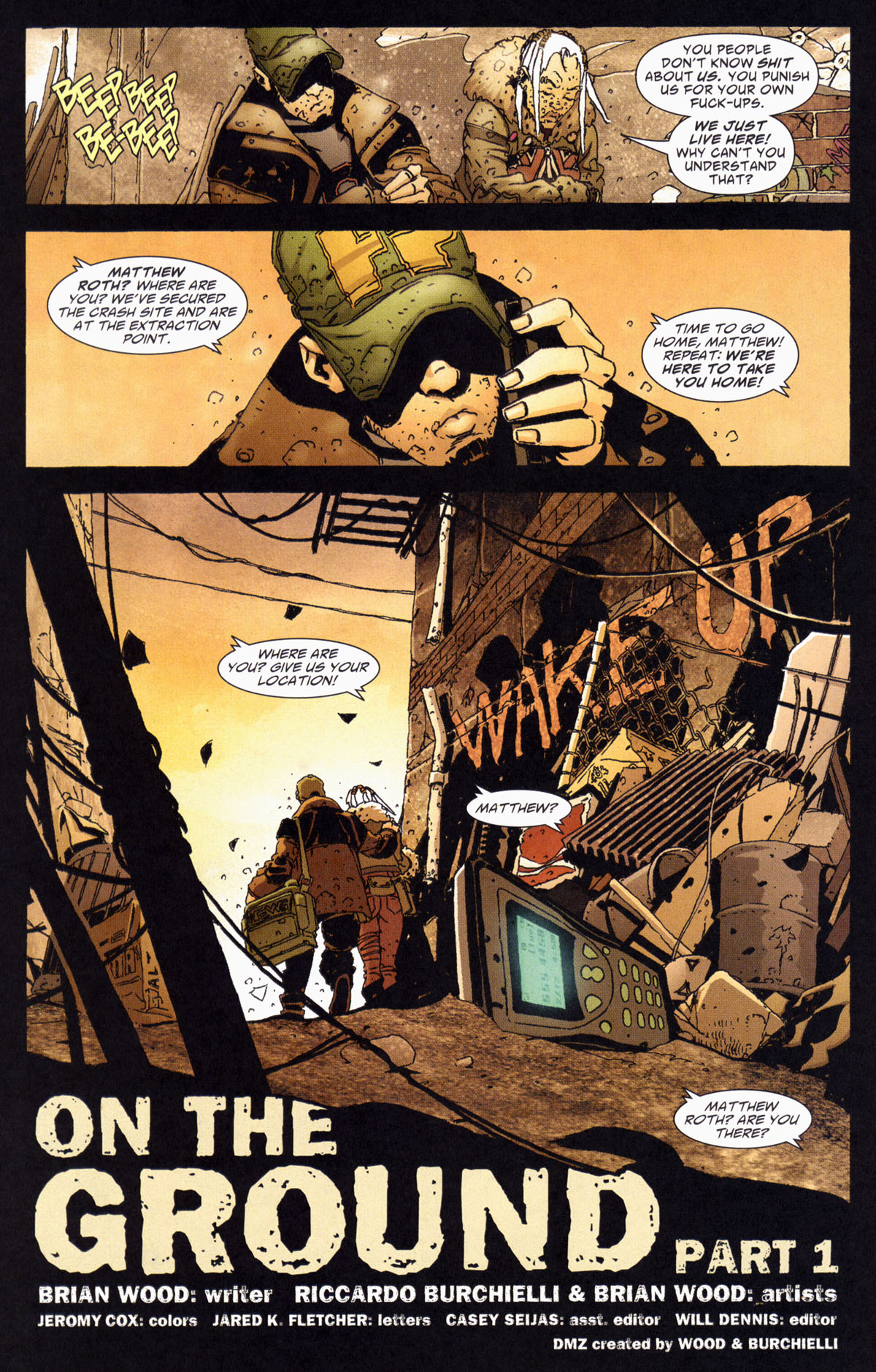 Read online DMZ (2006) comic -  Issue #1 - 25