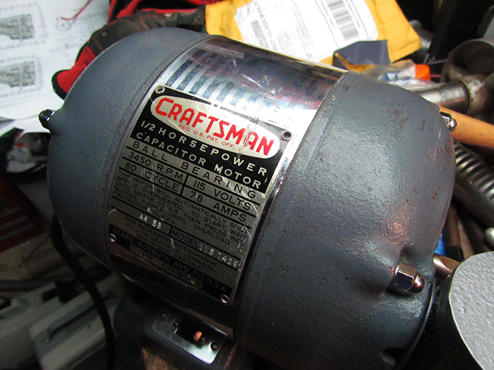 New Start Capacitor and Motor Reassembly Craftsman KingSeeley 103.
