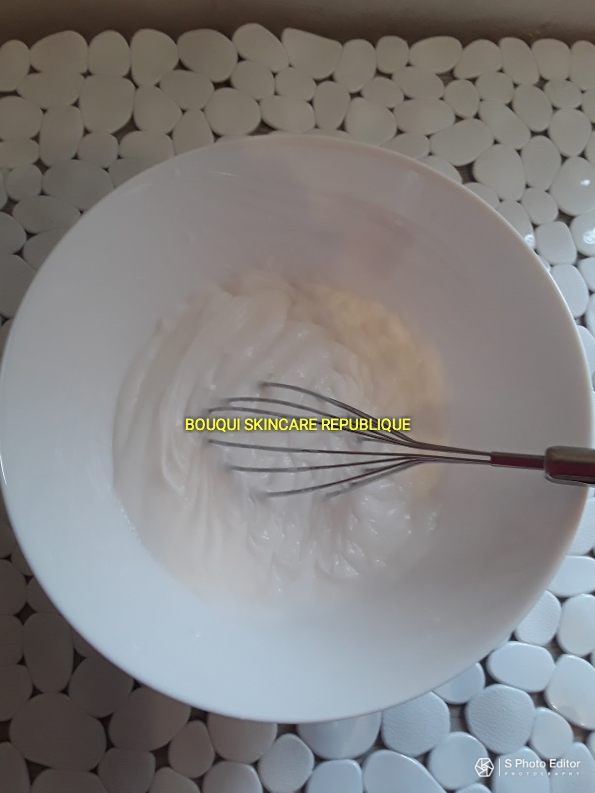 HOW TO MAKE BASE CREAM FOR PROMIXING LIGHTENING LOTION BOUQUI SKINCARE REPUBLIQUE