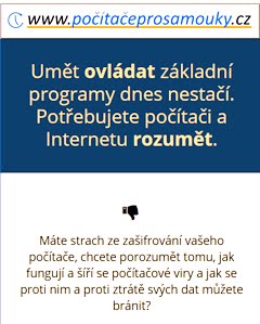 Pracujte s počítačem a využívejte Internet s porozuměním, efektivně a bezpečně.