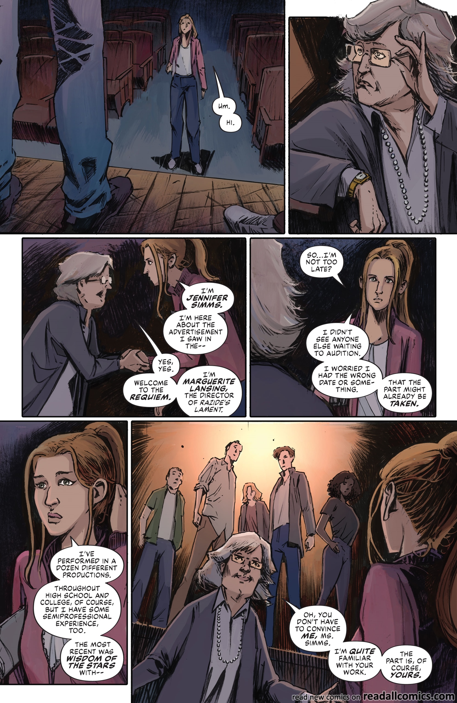 Lamentation chapter 1 page 9