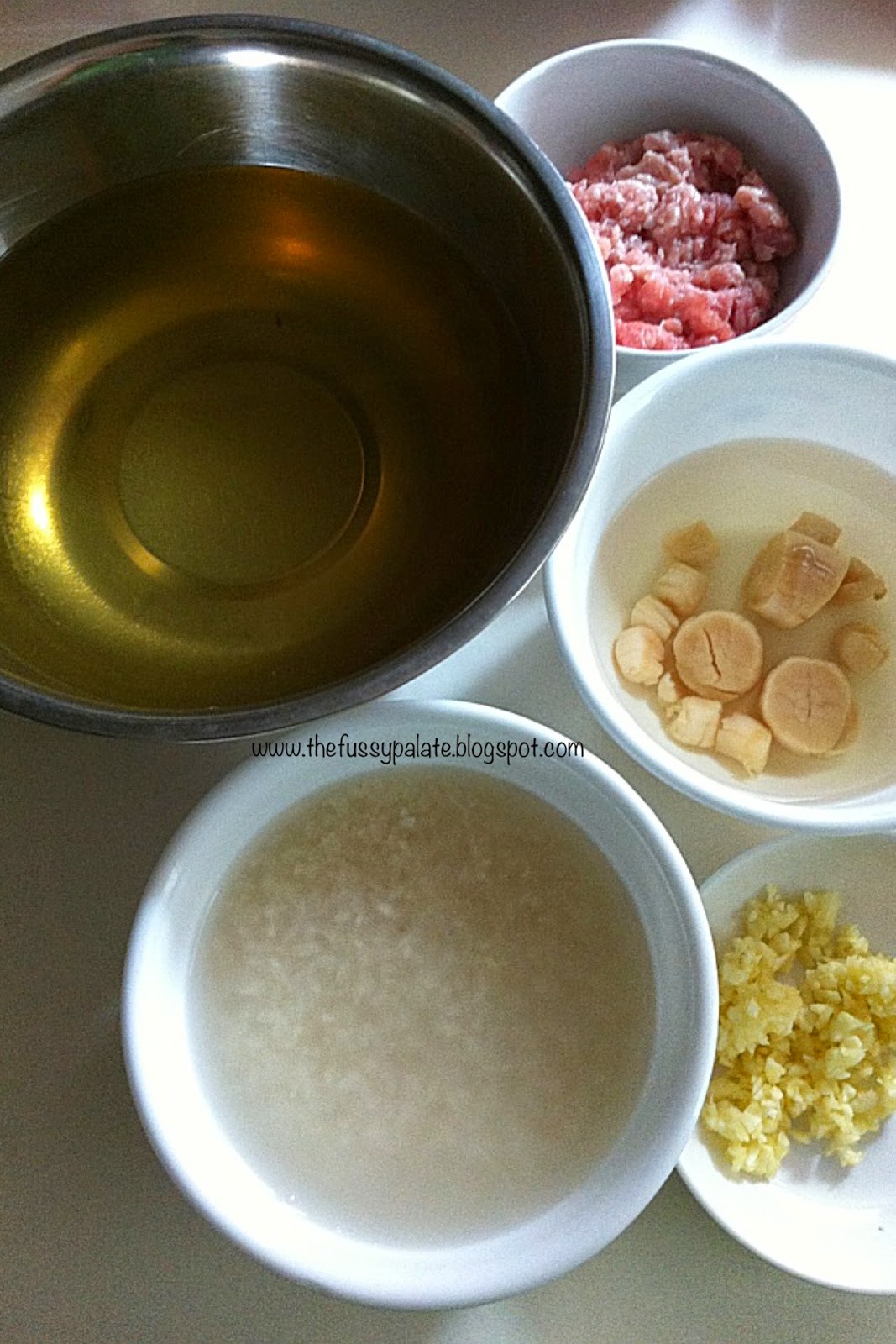 The Fussy Palate Korean Dried Scallop Porridge
