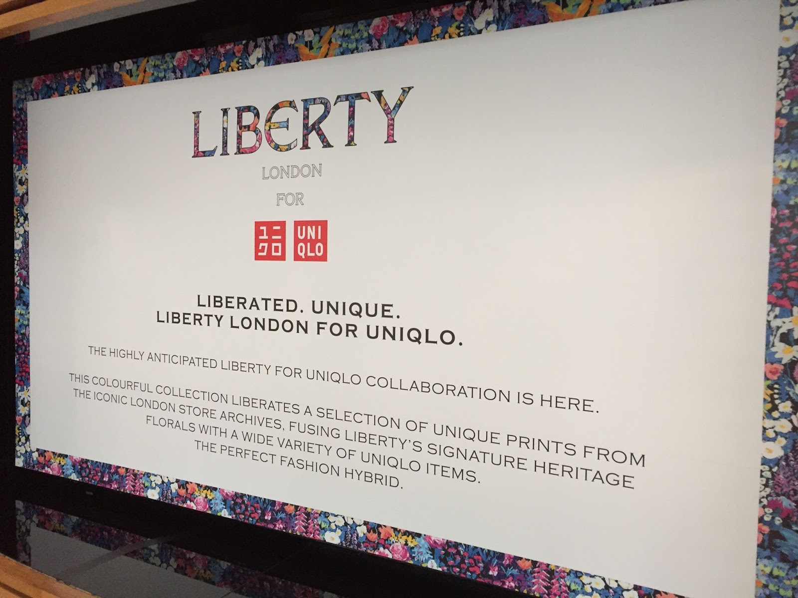 Uniqlo x Liberty London Collaboration Shop