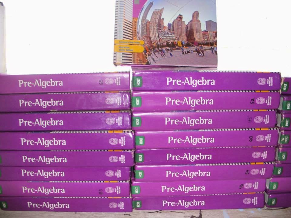 Pre-Algebra Books