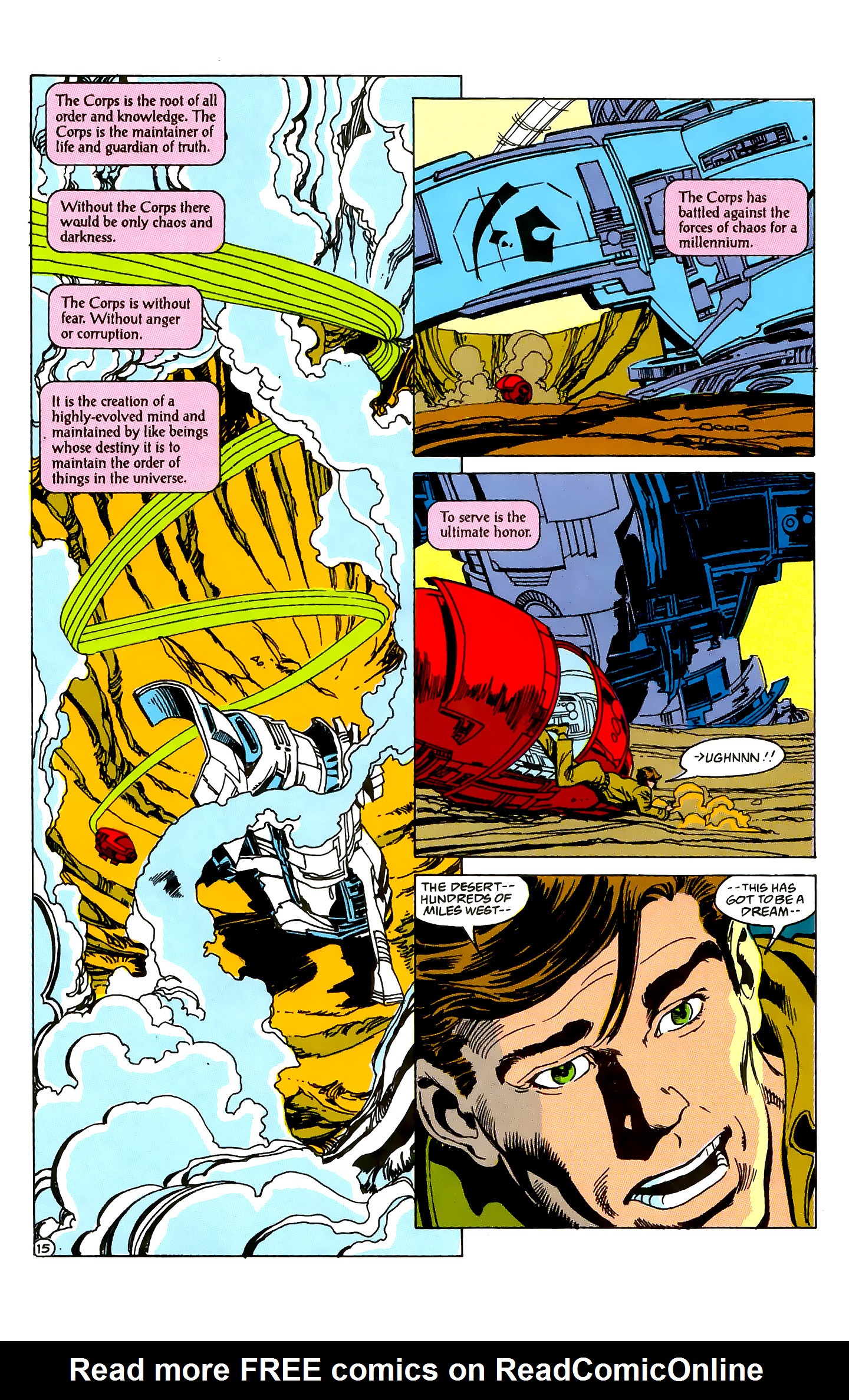 Read online Green Lantern: Emerald Dawn comic -  Issue #1 - 15