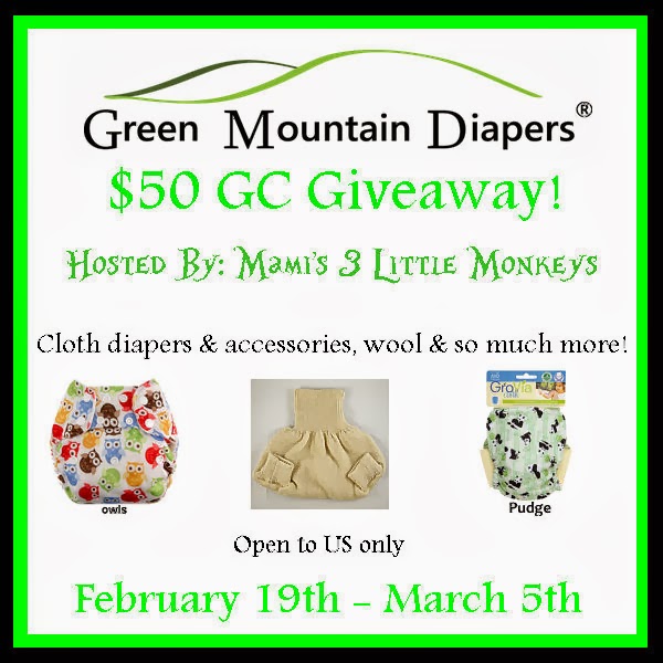 Barbara's Beat Win a 50 GC to Green Mountain Diapers 3/5