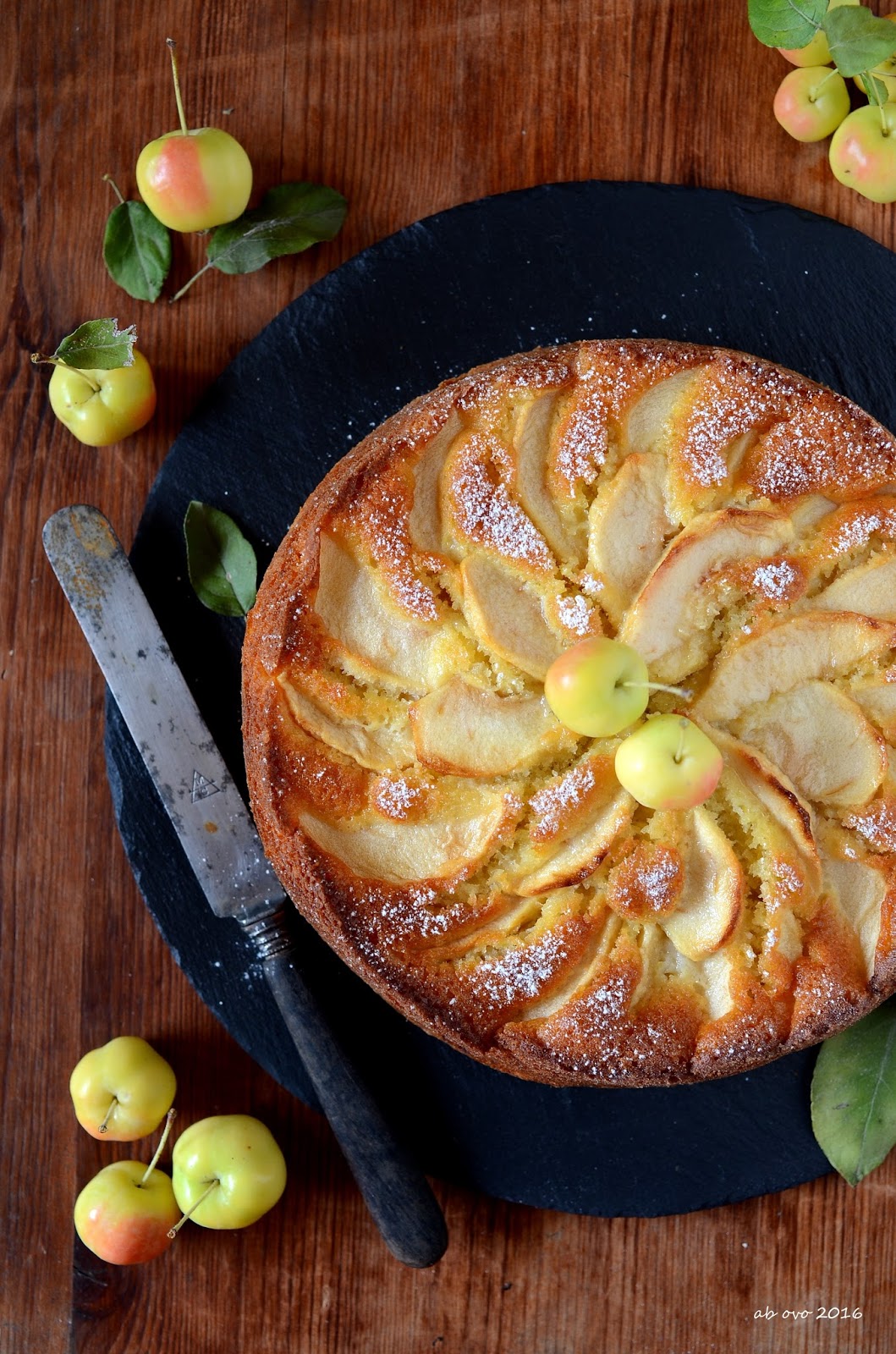 Ab oVo. Blog di ricette: Torta di mele allo yogurt