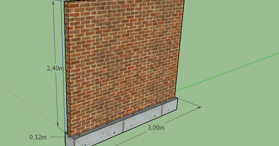 Como calcular materiales para un muro (cemento, arena y ladrillos)