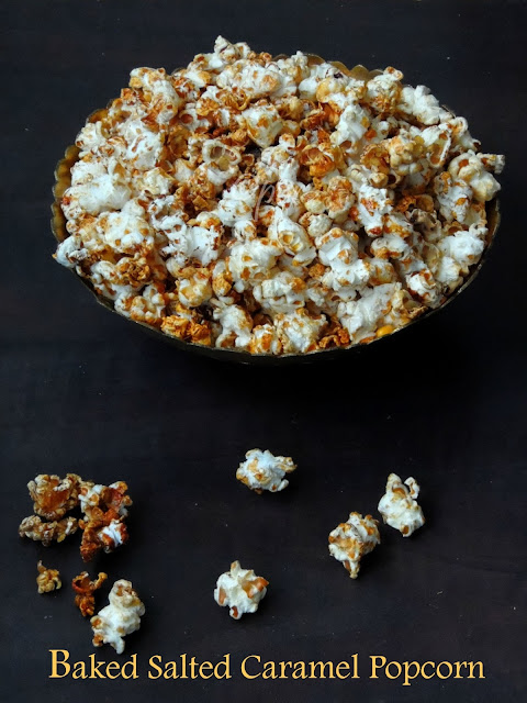 Baked Sweetened Popcorn