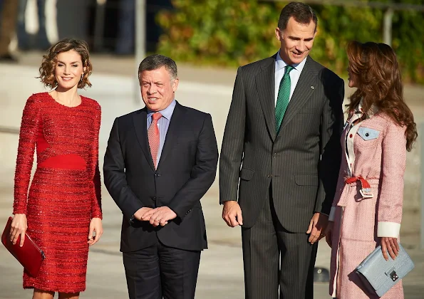 King Felipe and Queen Letizia of Spain Receive King Abdullah and Queen Rania of Jordan 