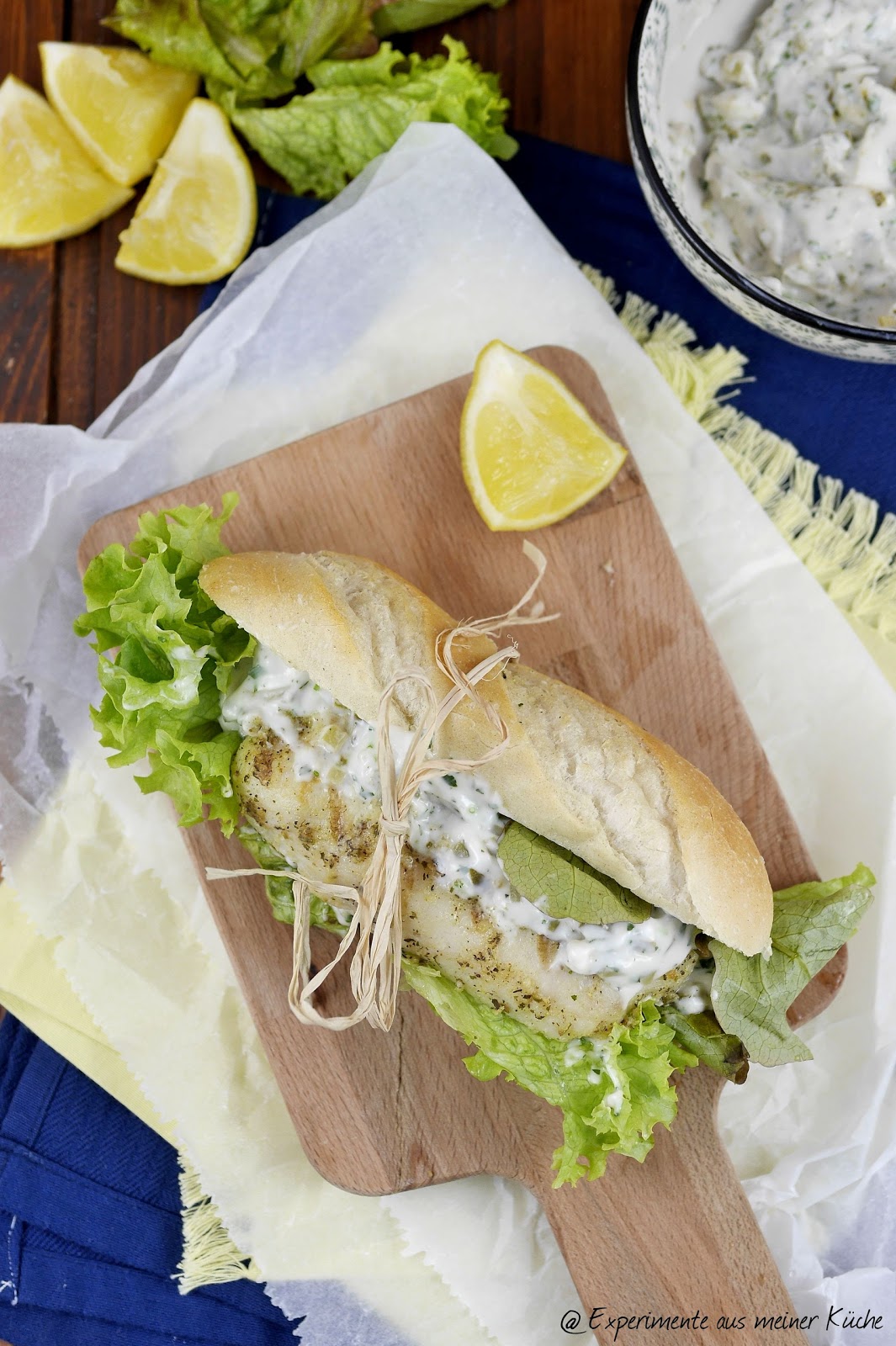 Experimente aus meiner Küche: Fischbrötchen mit selbstgemachter Remoulade