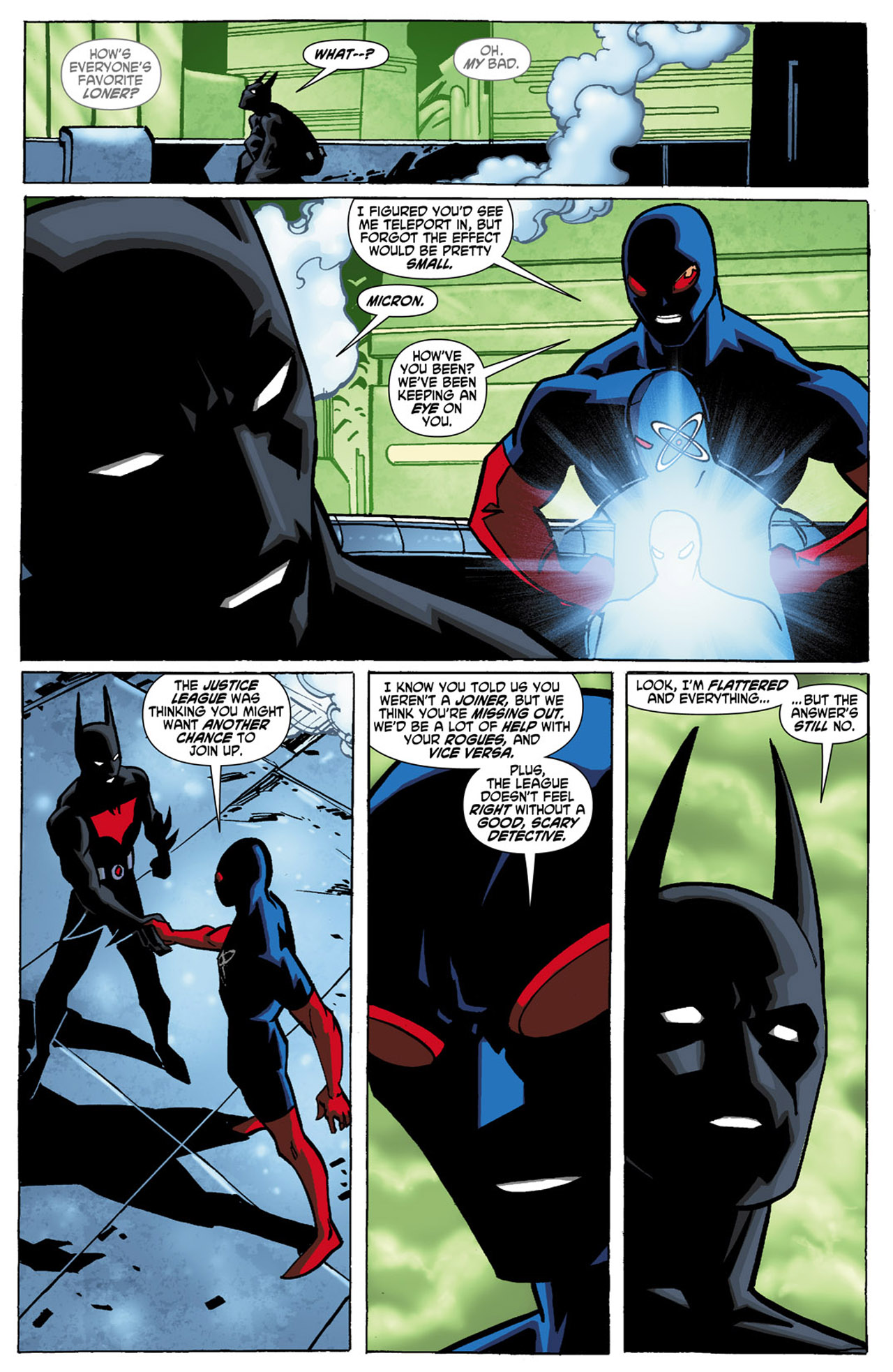 Batman Beyond (2010) issue 1 - Page 11