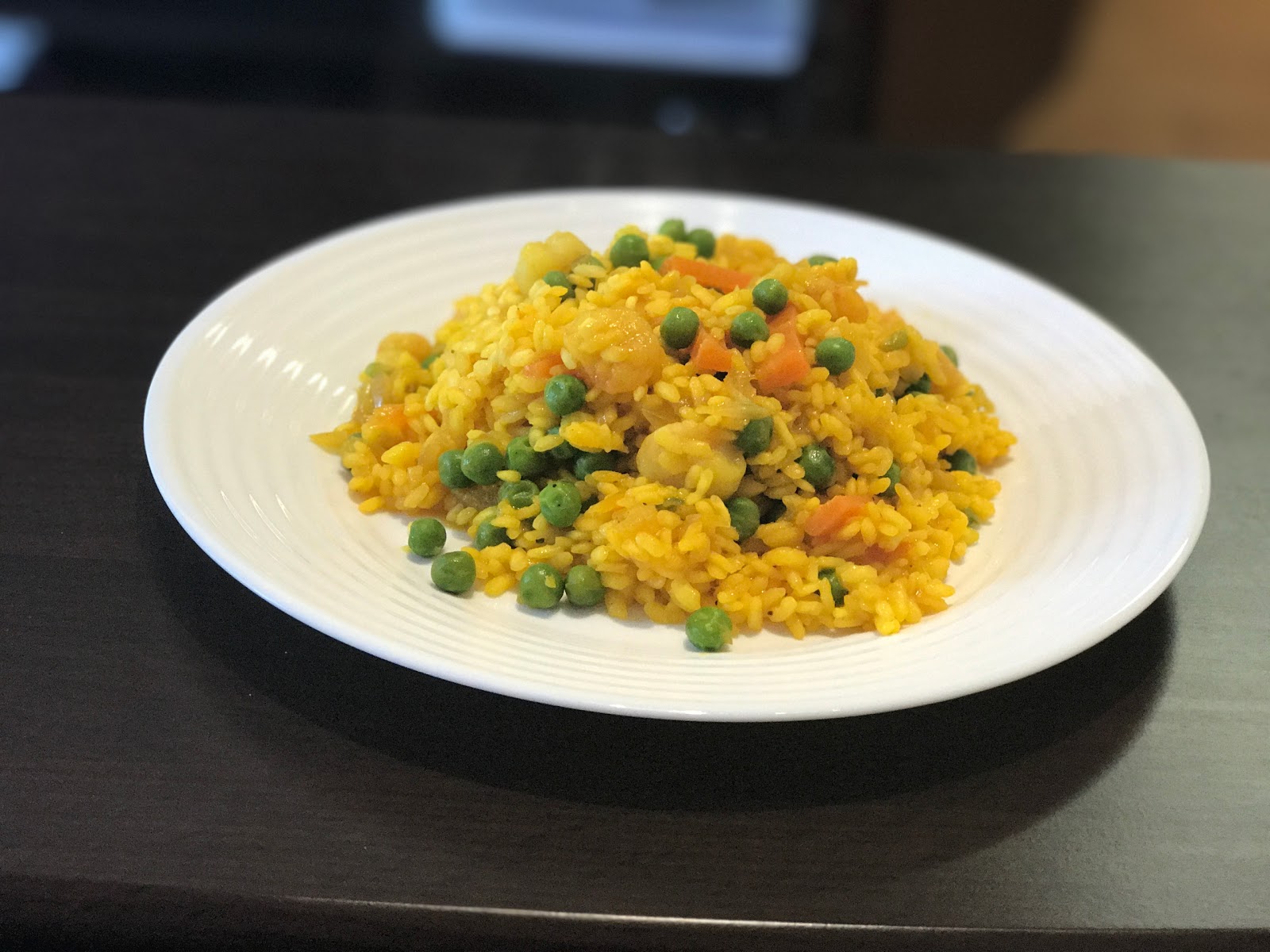 Arroz Verduras Y Gambas En Cooker
