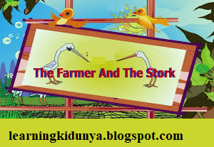 THE FARMER AND THE STORK story learning ki dunya