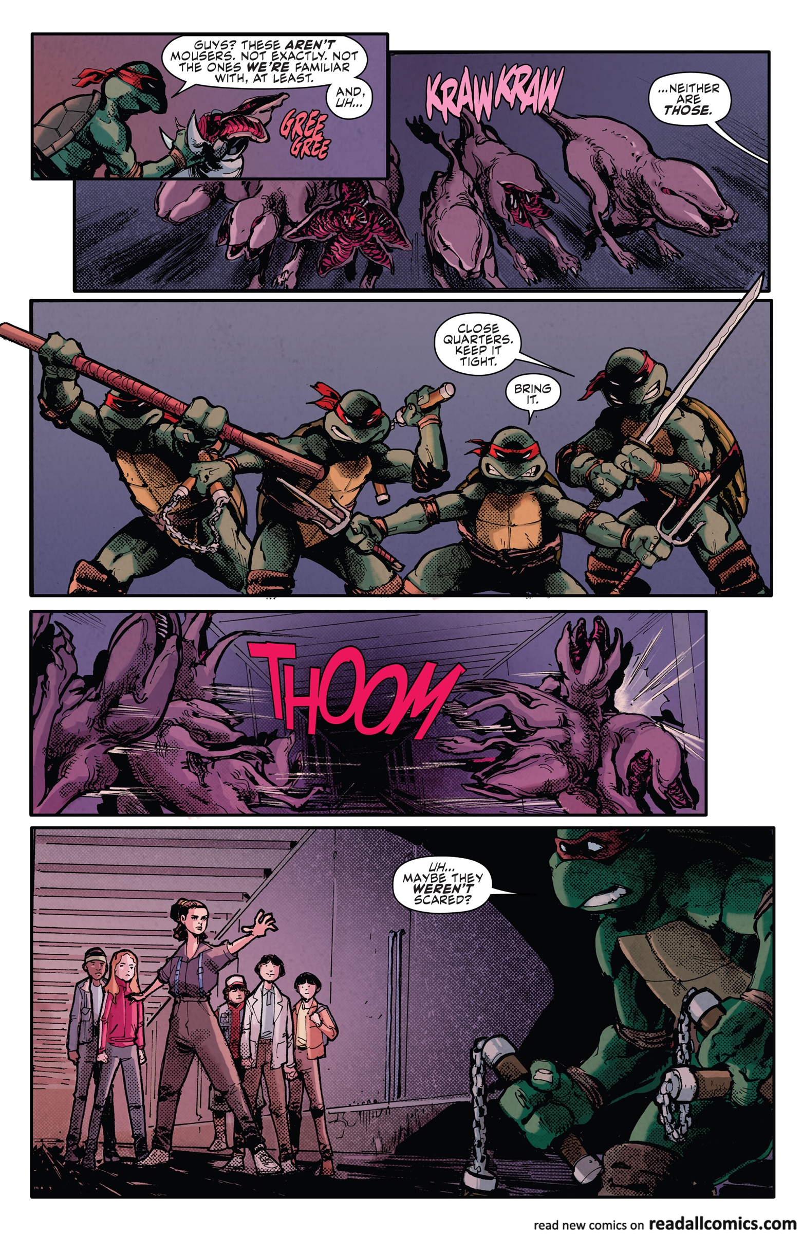 Teenage Mutant Ninja Turtles x Stranger Things chapter 1 page 10