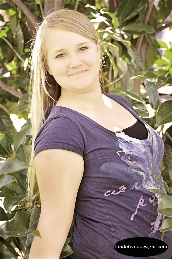 Land of Wild Designs Photography Solana 7th Grade Portraits