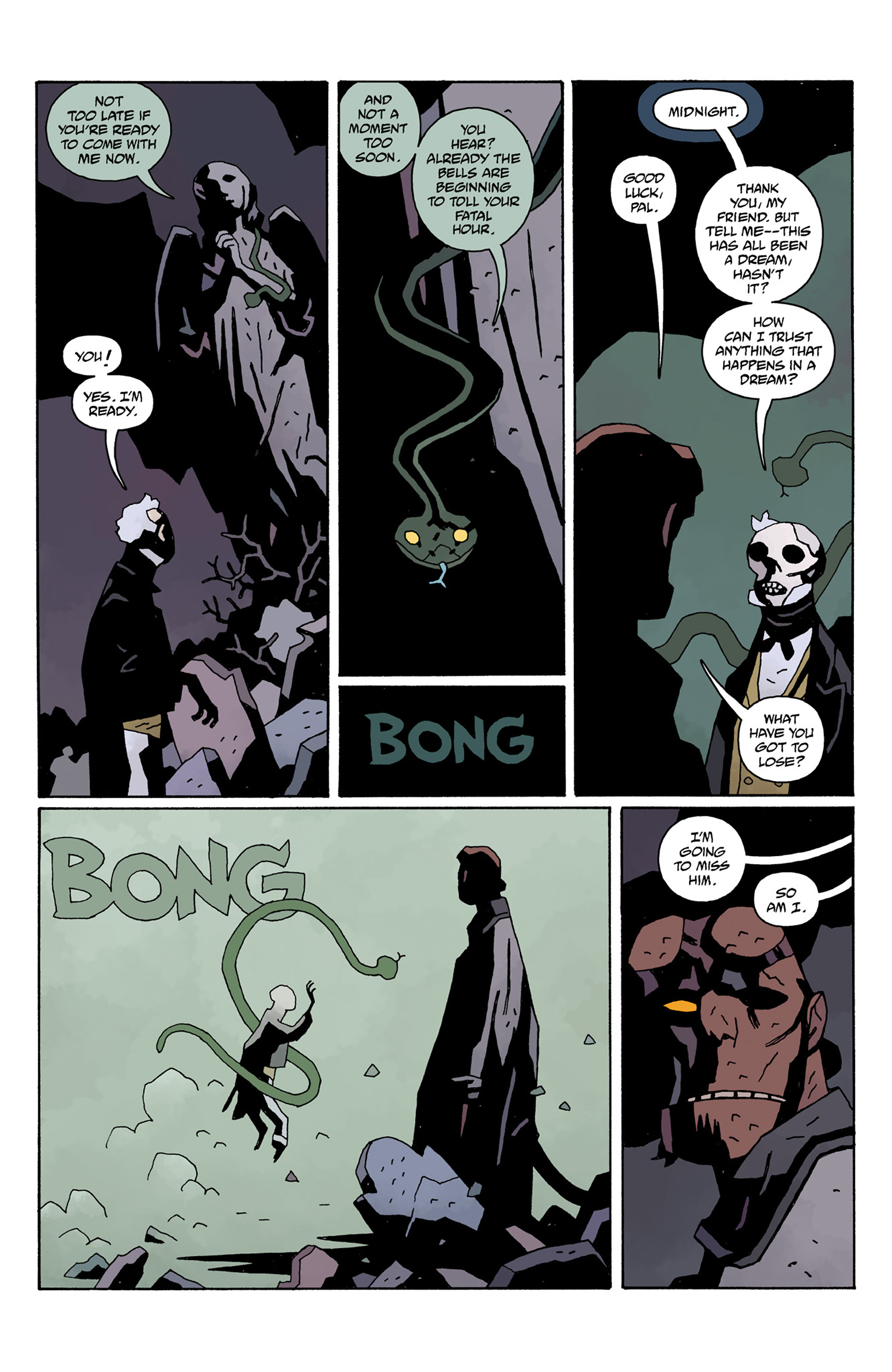 Read online Hellboy In Hell comic -  Issue # _TPB 1 - 124