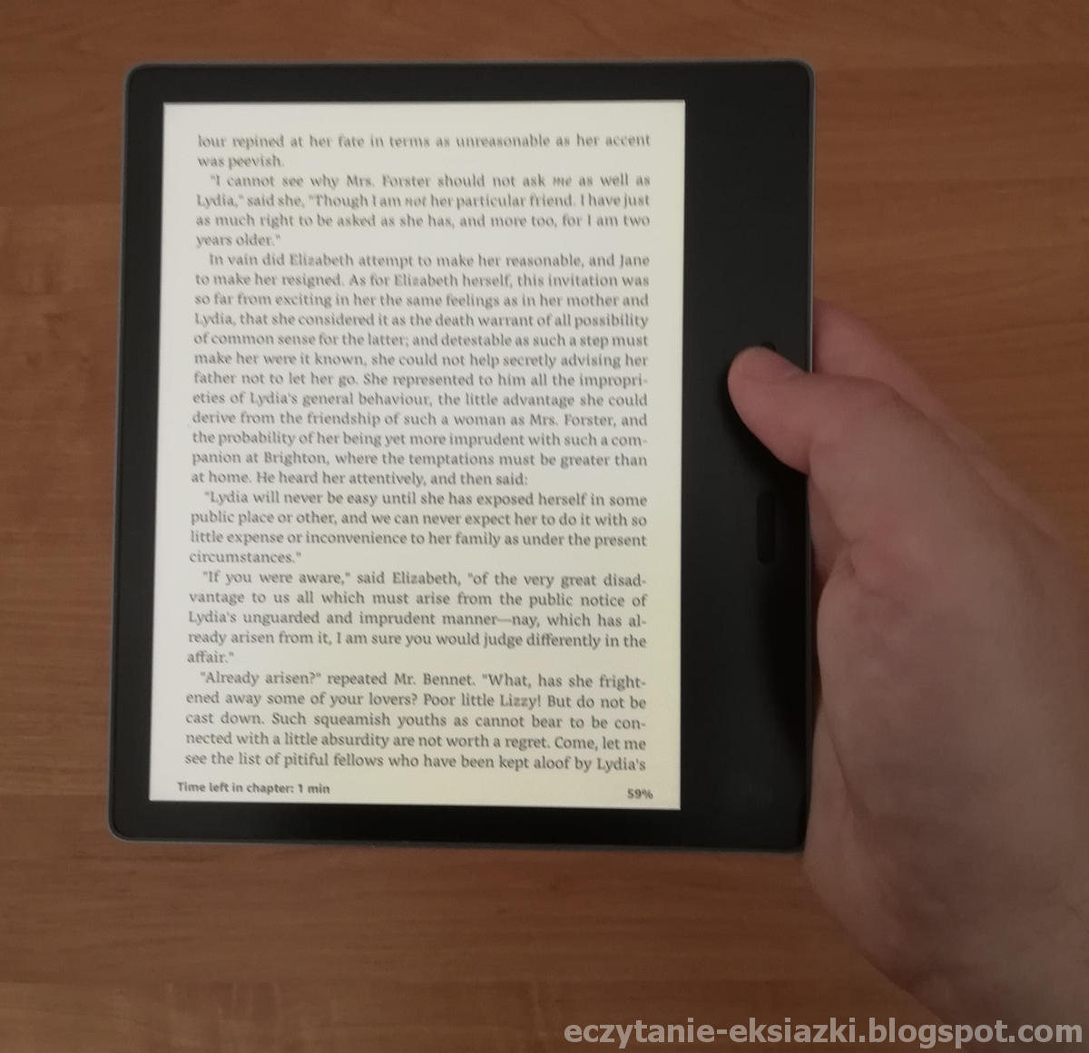 Kindle Oasis 3 pierwsze wrażenia