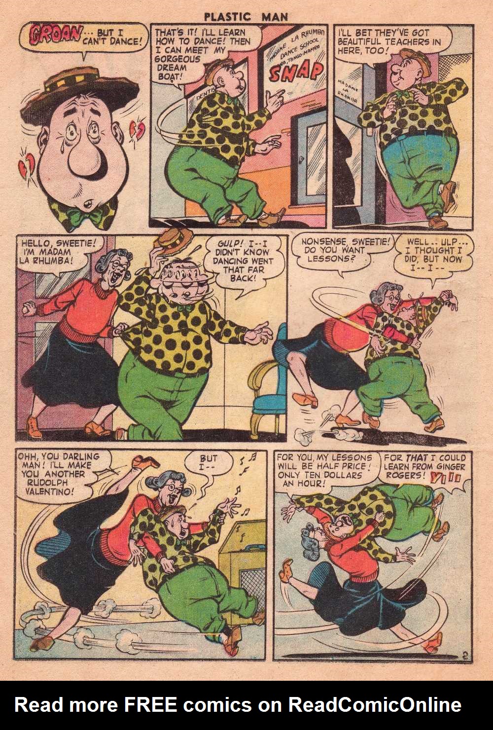 Read online Plastic Man (1943) comic -  Issue #60 - 20