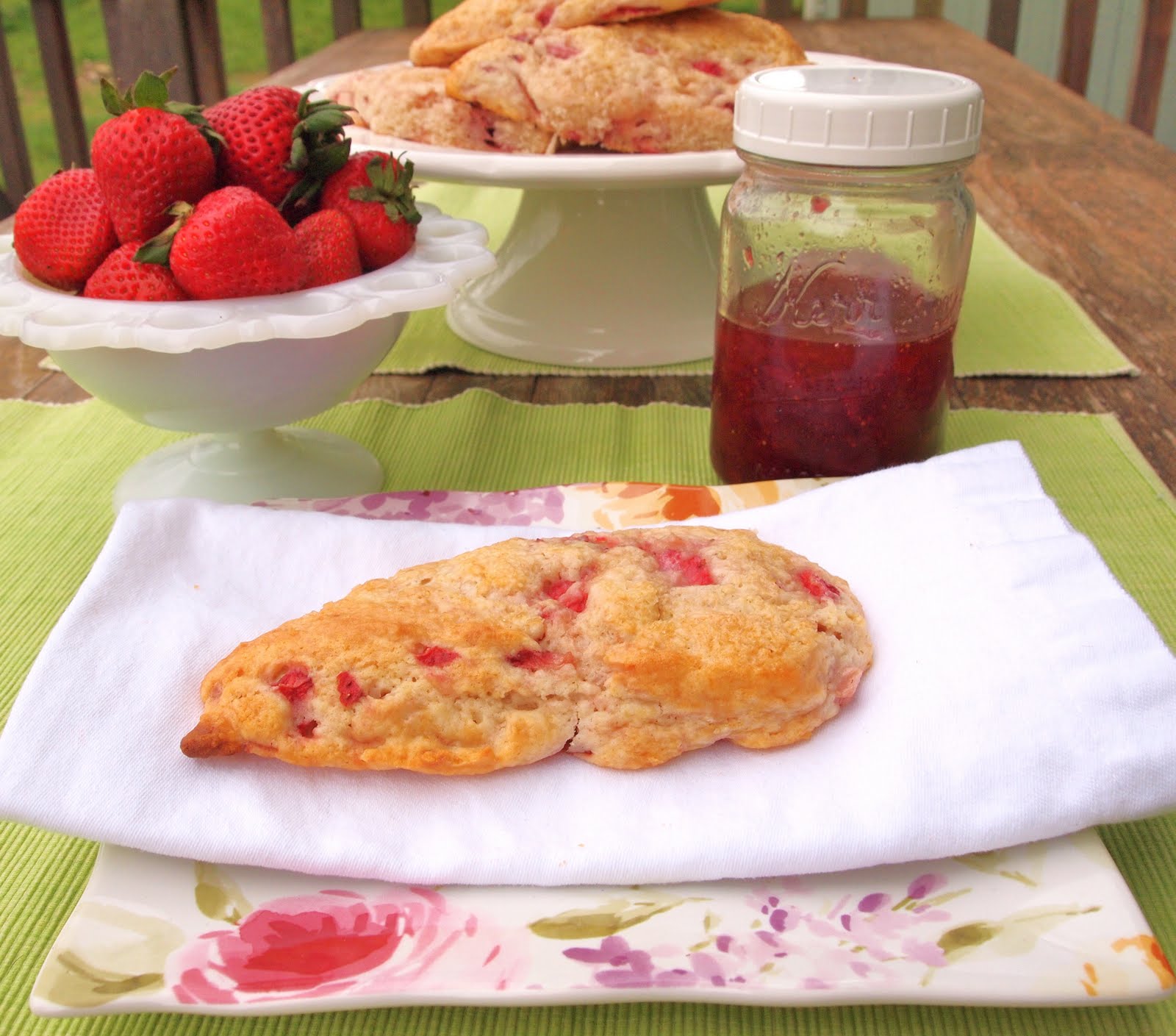 The Alchemist Strawberry Cream Scones