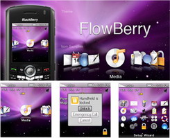 FlowBerry - Mac OS theme for BlackBerry