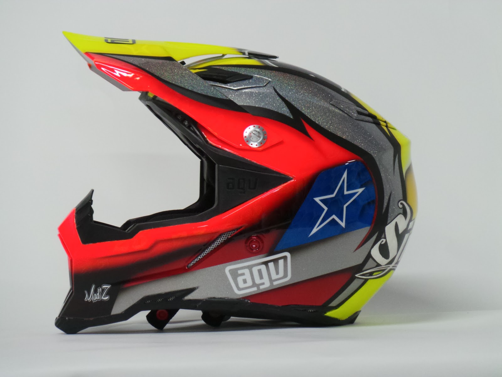 helm agv supermoto