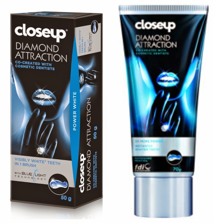 Closeup Diamond Attraction Toothpaste
