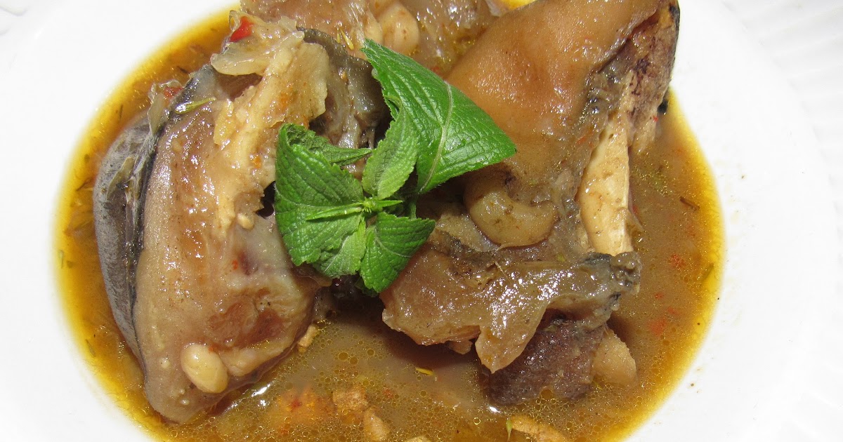 Nigerian Cow Leg Pepper Soup